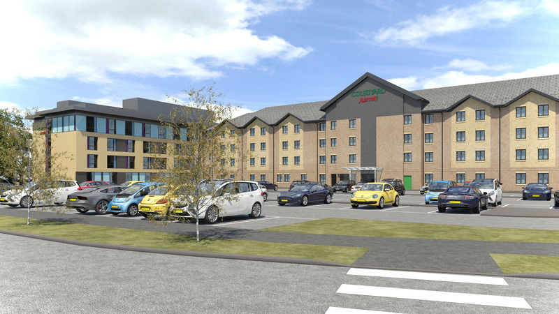 Courtyard By Marriott Glasgow Airport Пейсли Экстерьер фото